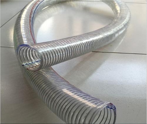 PVC钢丝增强软管使用安装过程